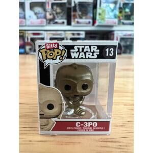 BITTY C-3PO 1" Funko Pop #13 Star Wars Movies Disney Droids Episode IV New Hope